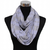 polyester/cotton/metallic snood